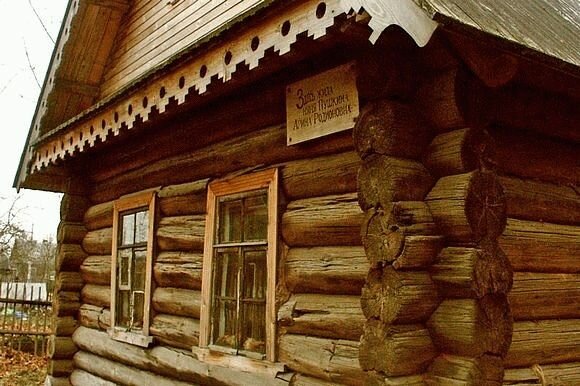 русская деревянная изба