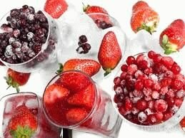 самостоятельно замороженные ягоды